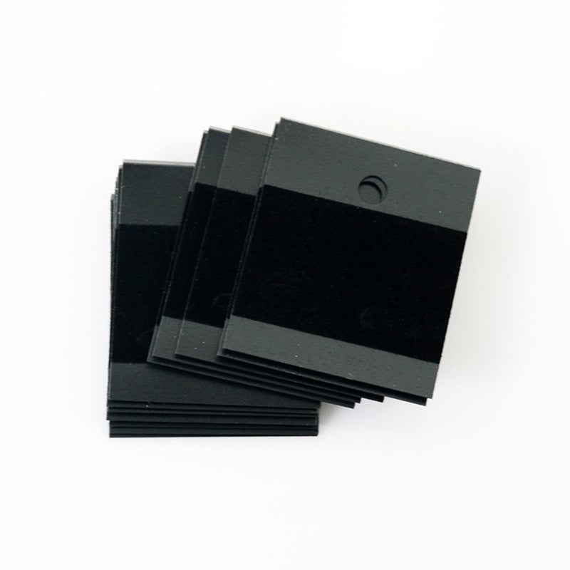 LGEGE 100 Pcs Black Earring Jewelry Display Hanging Cards Jewelry Trays Other Jewelry Accessories - Image 4